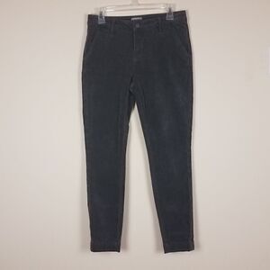 Dear John Black Cropped Corduroy Pants